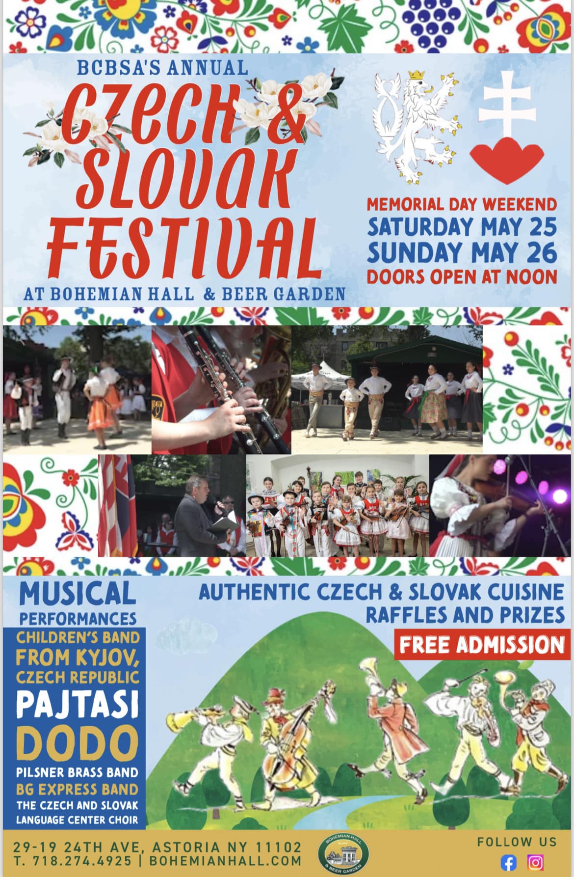 Český a Slovenský festival v Astórii NY