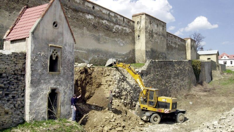 V Levoči hrozí pád časti opevnenia