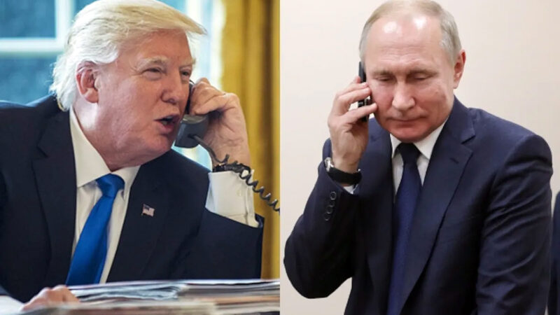 Donald Trump a Vladimír Putin dnes spolu telefonovali